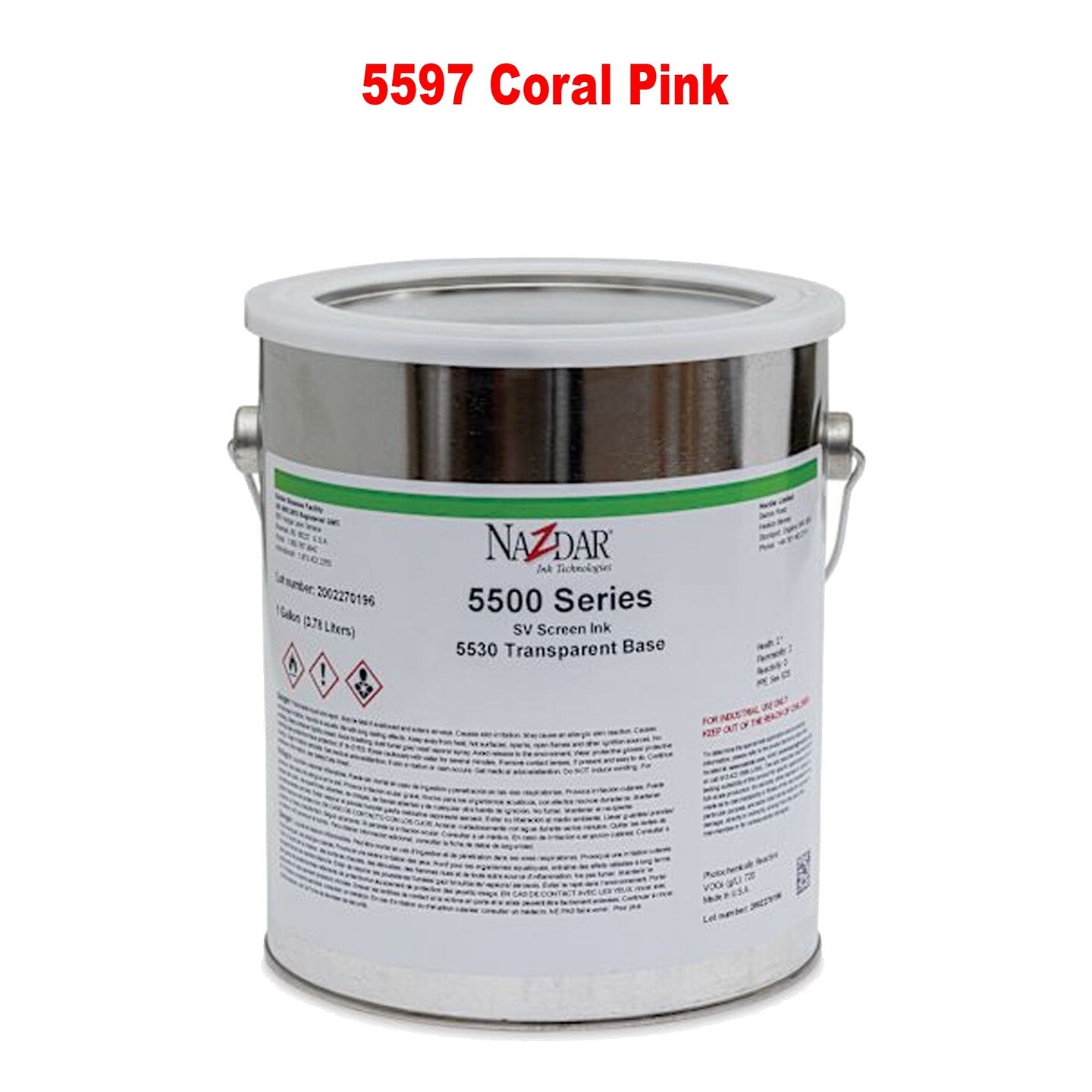 Nazdar Flat Poster Screen Ink