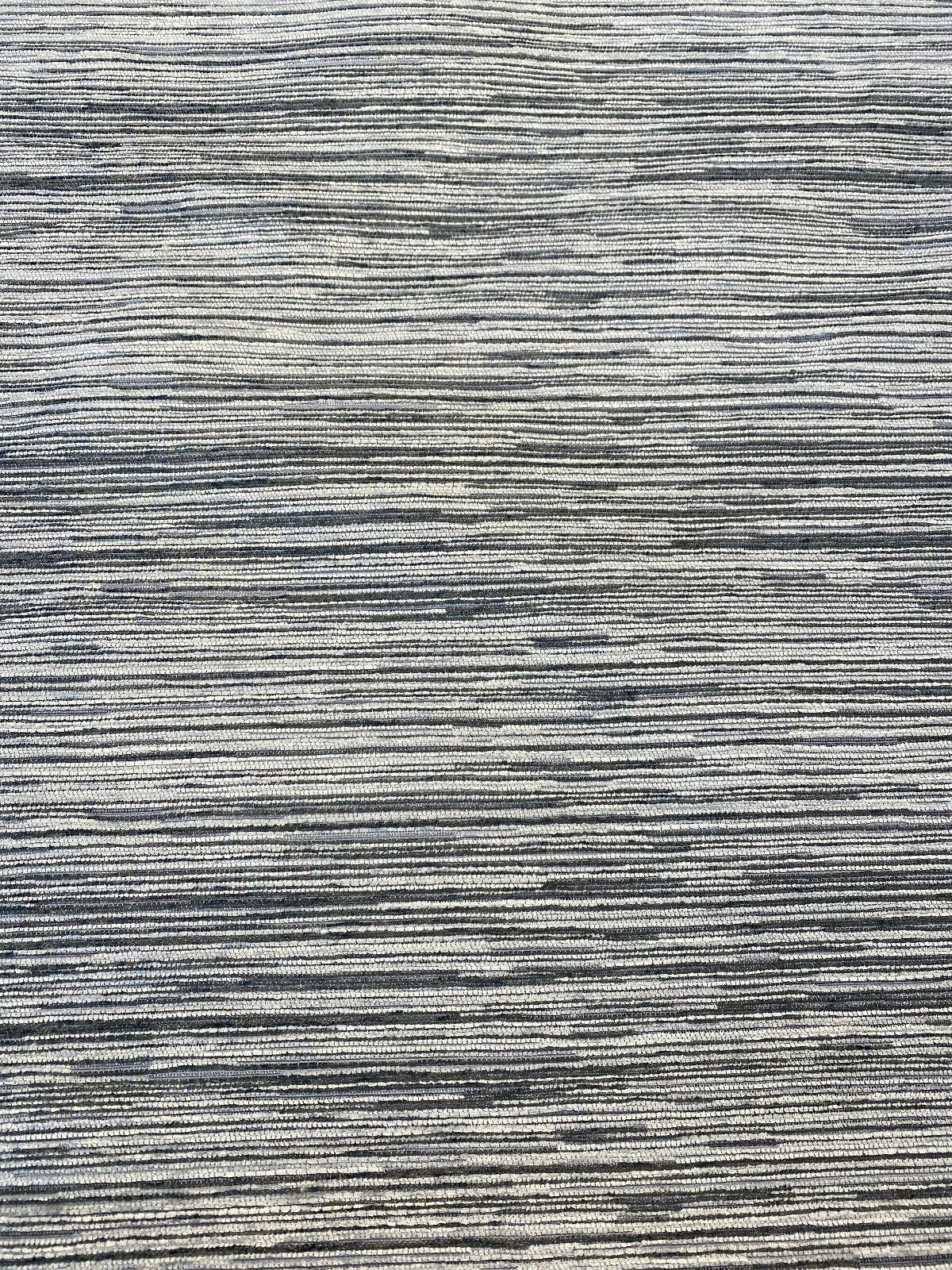 Calabria Shale Ribbed Chenille Upholstery Fabric - Grey Textured Ribbed, 56" Width (1 Yard)