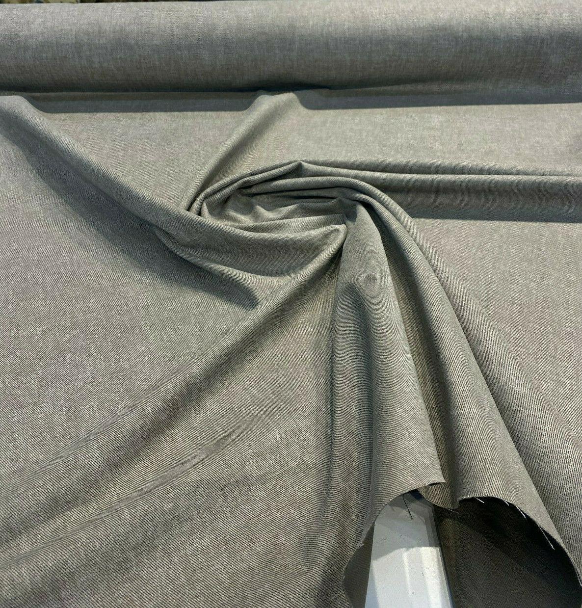 Stormfront Canvas Cotton Fabric - Reed Gray Tan, 54" Width (1 Yard)