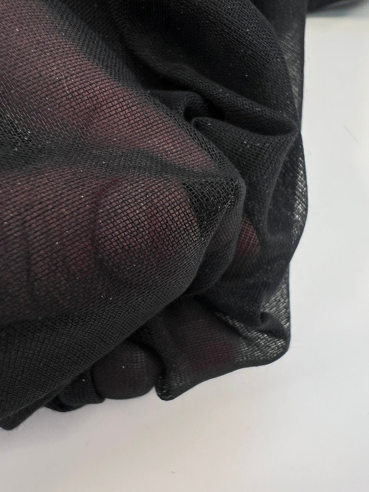 Black Cotton Interlining Fabric