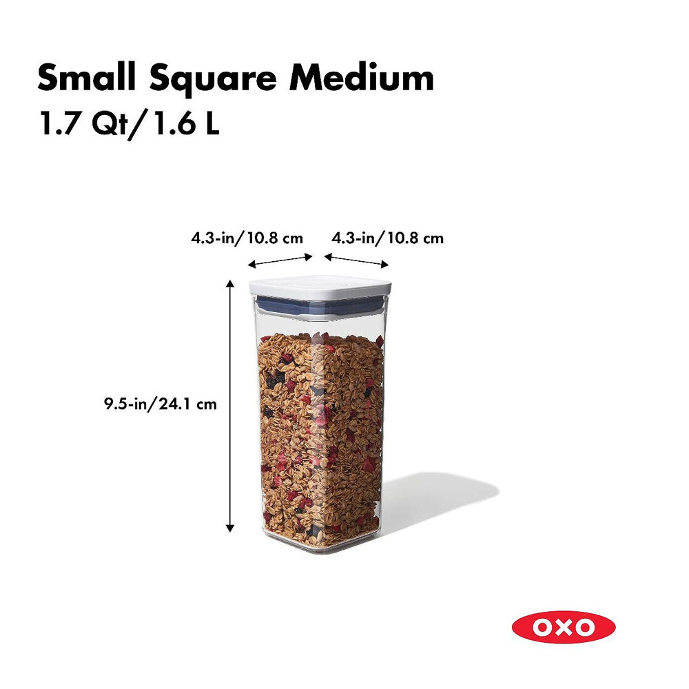 OXO Good Grips Square Container, 1.7 qt