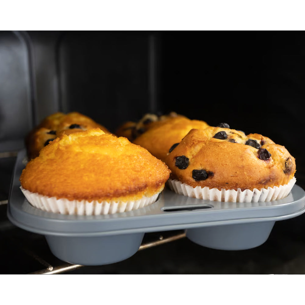 Fox Run Giant Nonstick Muffin Pan, 6 Cavities