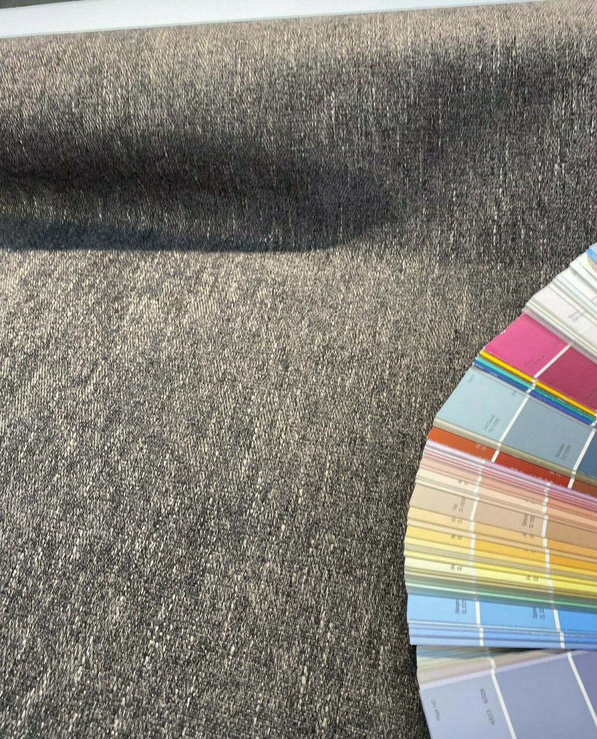 Cortez Belgian Chenille Upholstery Fabric - Hickory Brown, 59" Width (1 Yard)