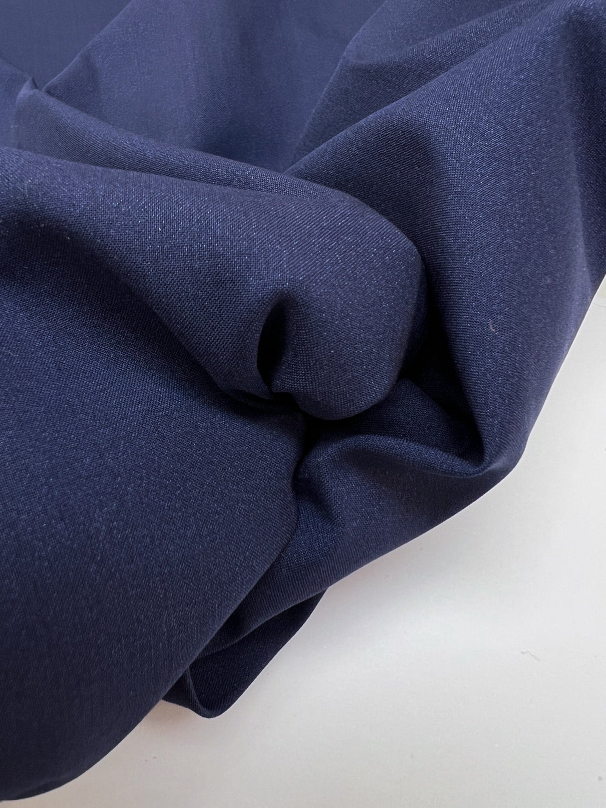Wool Blend Woven Melange Purple-Blue