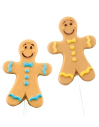 Gingerbread Man Pops Chocolate Mold