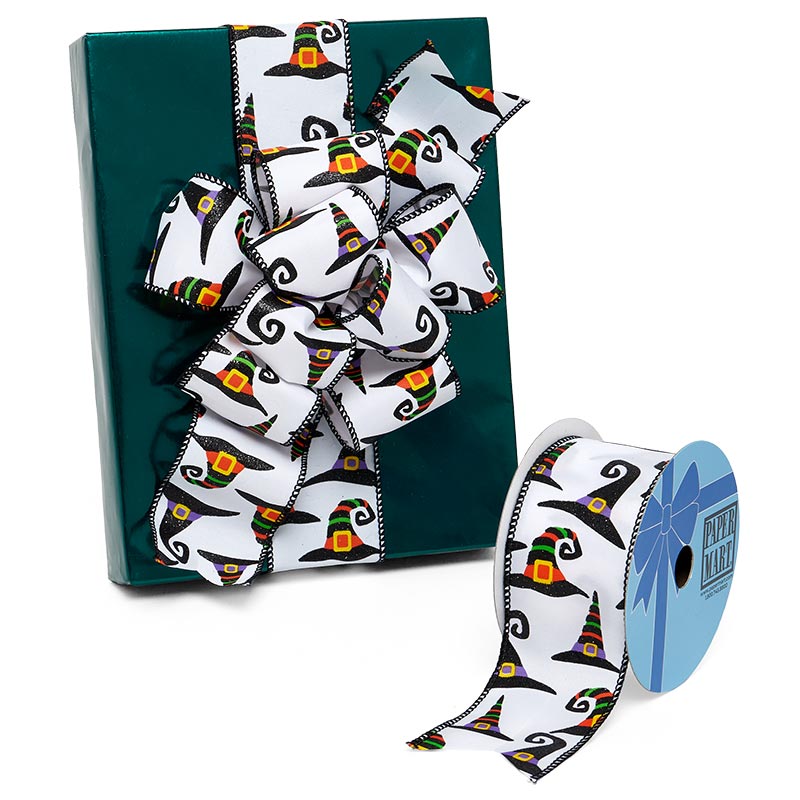 Witch Hats On Wired Ribbon 2 1/2 ''x10 yd 1 / ROLL