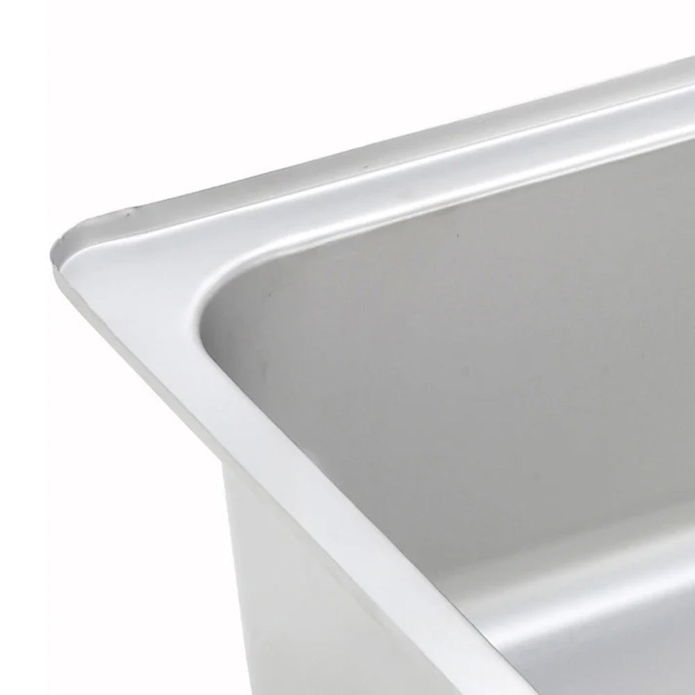 Winco Water Spillage Pan, Full Size 6" Deep