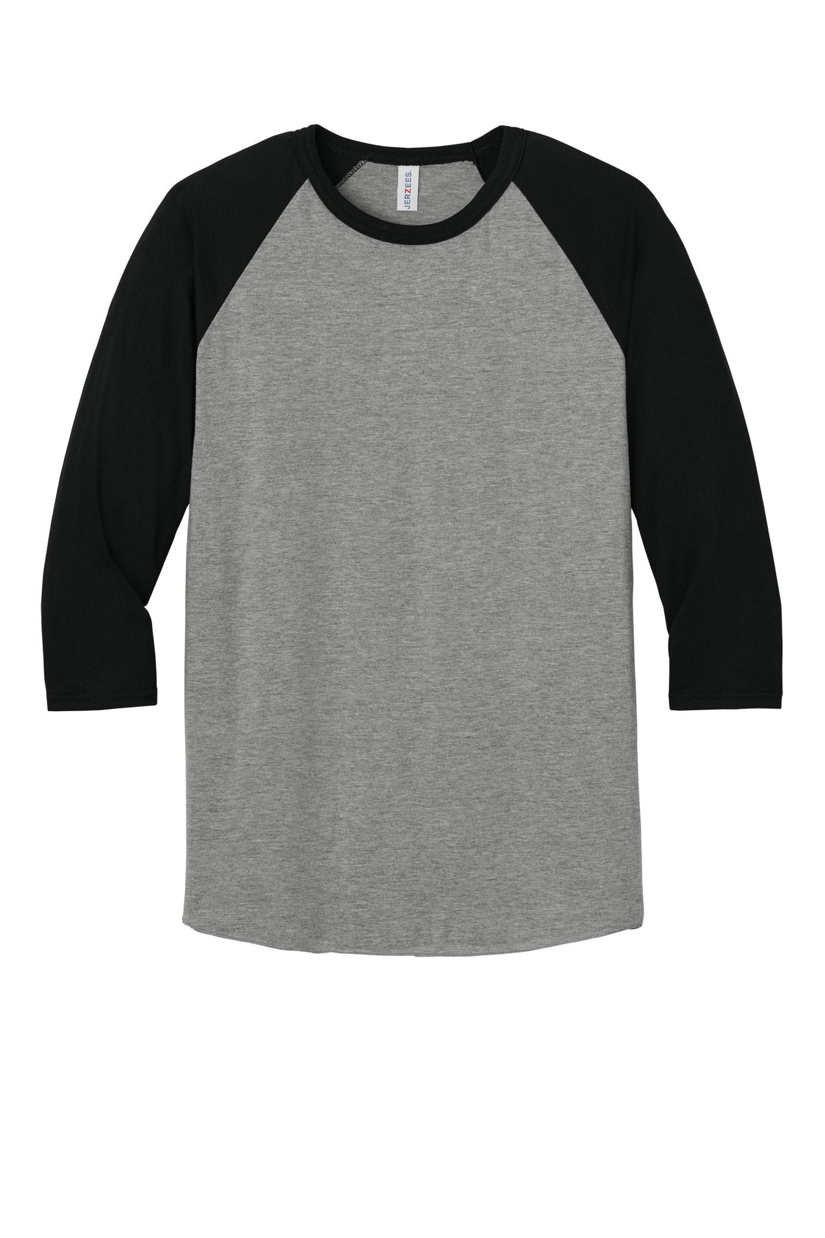 Jerzees® Unisex Premium Blend Combed Ring Spun 3/4-Sleeve Raglan
