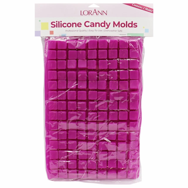 Silicone Candy Mold 2 pack square gummy LorAnn