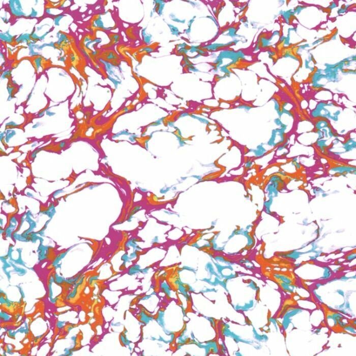 Printed Spandex Marble Paper Fabric