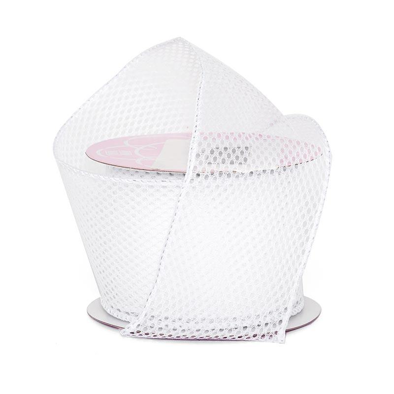Fine Net Wired Ribbon 2 1/2 '' X 10 yd - White Color 1 / ROLL