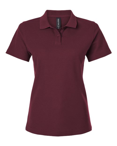AllPro® Women’s Essential Pique Polo Shirt Poly-Cotton Comfort