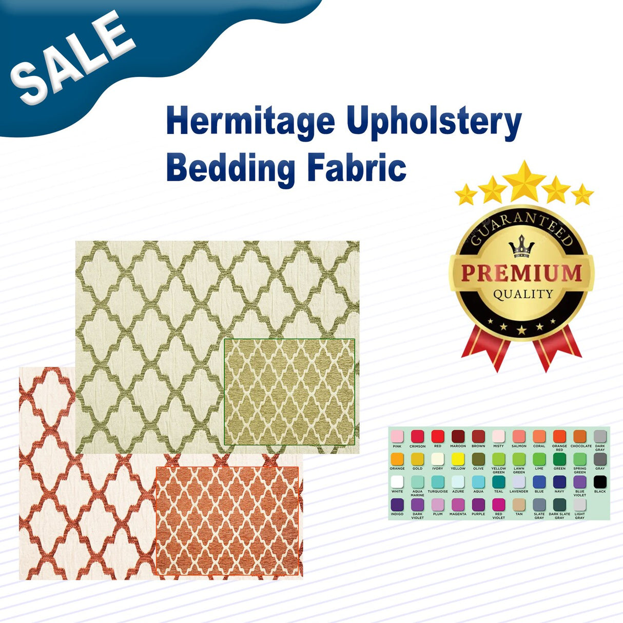 Hermitage Upholstery & Bedding Fabric