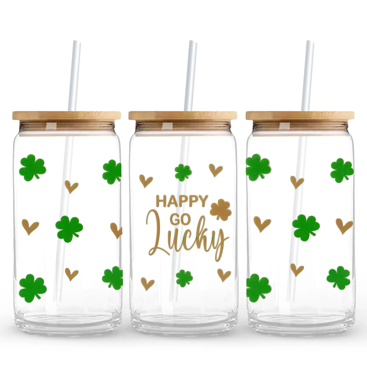 UV DTF Wrap - Happy Go Lucky (9.7" x4.3")