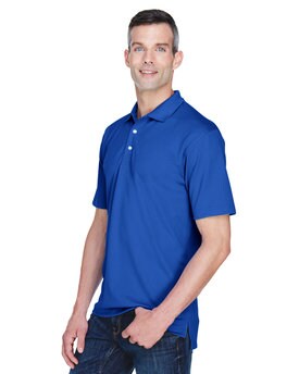 UltraClub® Men's Cool & Dry Stain-Release Performance Polo