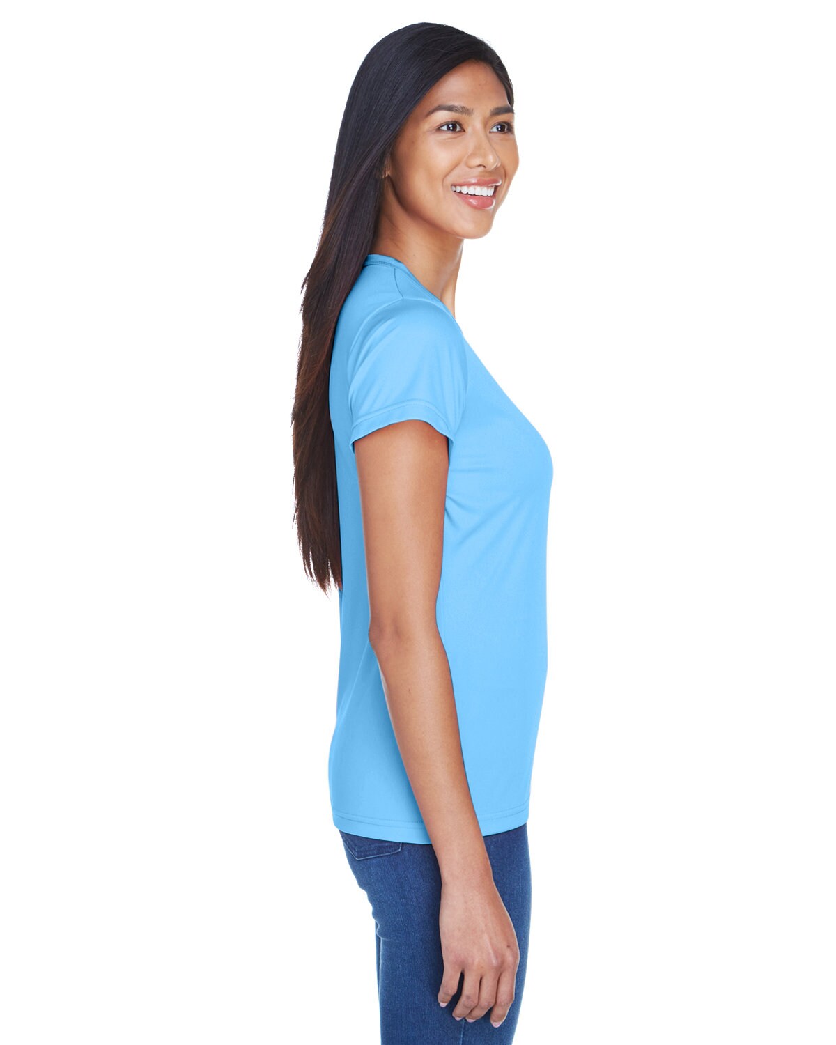 UltraClub® Ladies Cool & Dry Sport Performance Interlock T-Shirt
