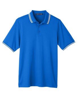Devon & Jones® Men's Plaited Tipped Polo