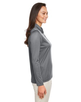 Team® Ladies Zone Performance Long Sleeve Polo