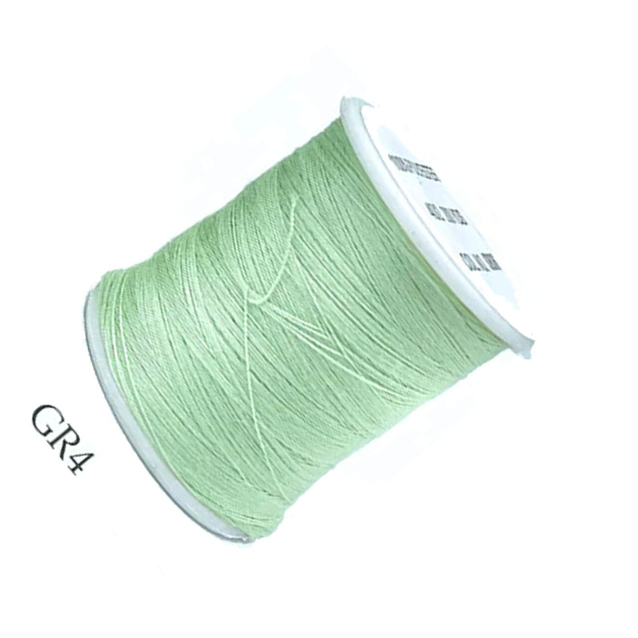 200 Yards Fine Green Polyester Thread Small Spool for Lightweight Fabrics