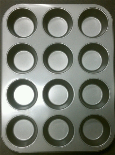 Professional Quality 12 Cup Non-Stick Muffin Pan