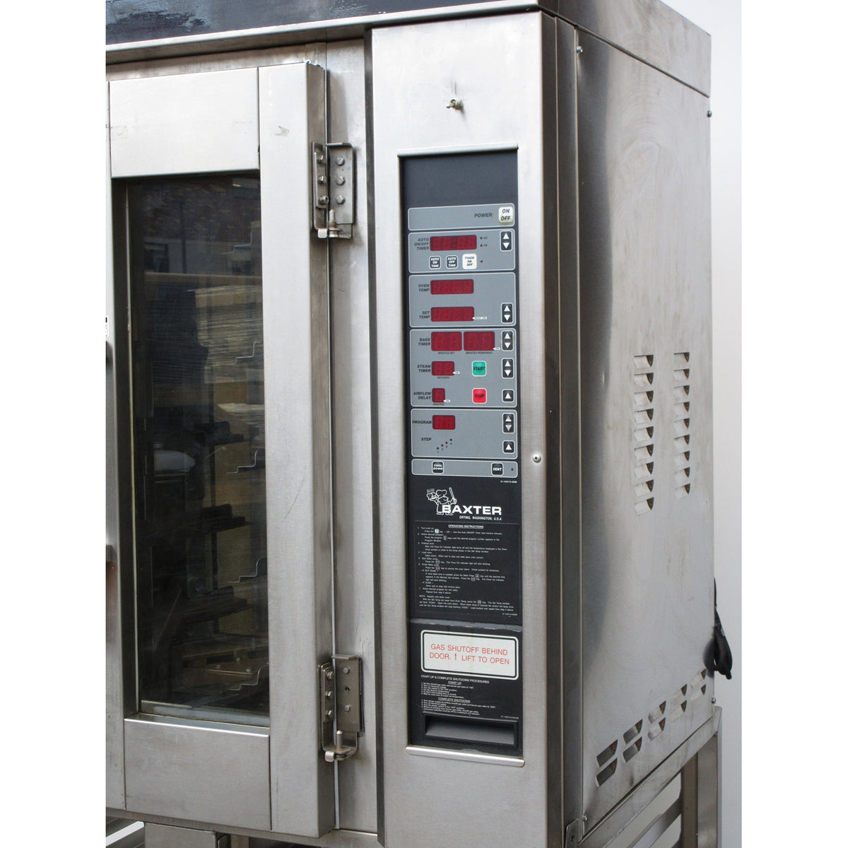 Baxter OV300G Mini Rack Gas Oven, Used Excellent Condition