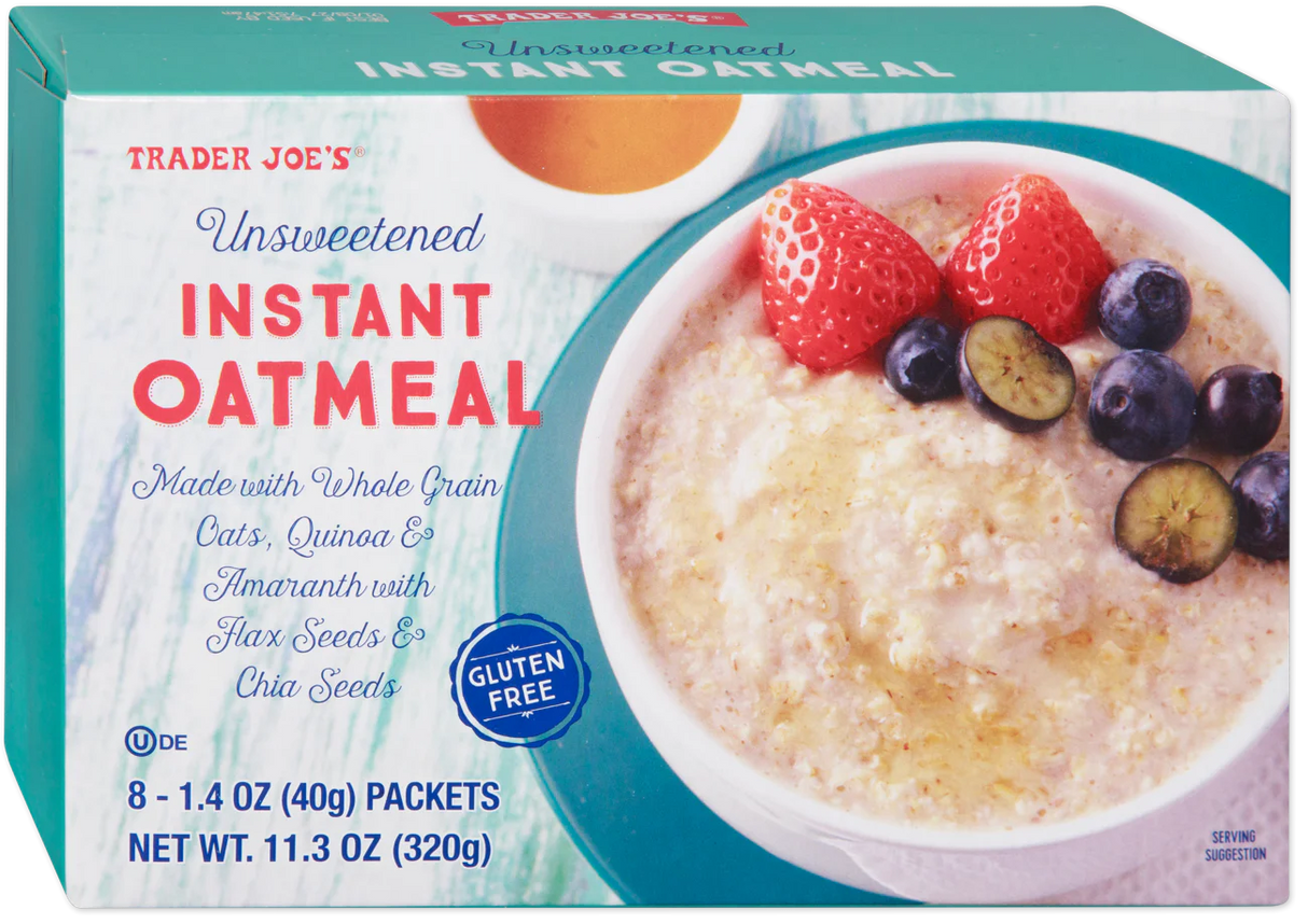 Unsweetened Instant Oatmeal – Whole Grain Seeded Breakfast Blend