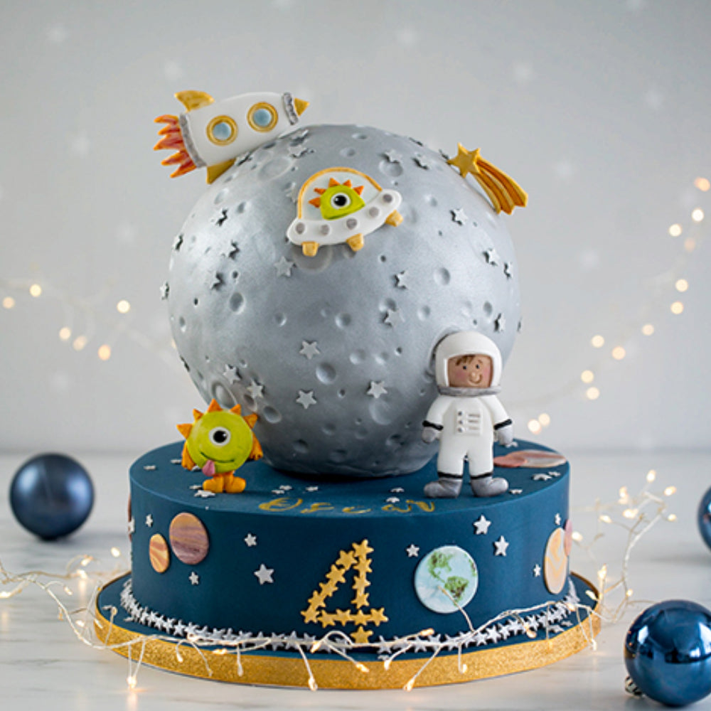 Karen Davies Sugarcraft Outer Space Silicone Mold