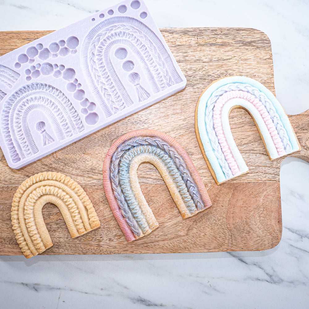 Karen Davies Sugarcraft Rainbow Silicone Mold