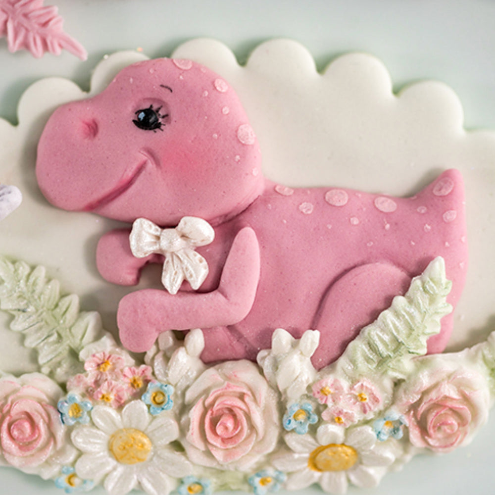 Karen Davies Sugarcraft Dinosaur Silicone Mold