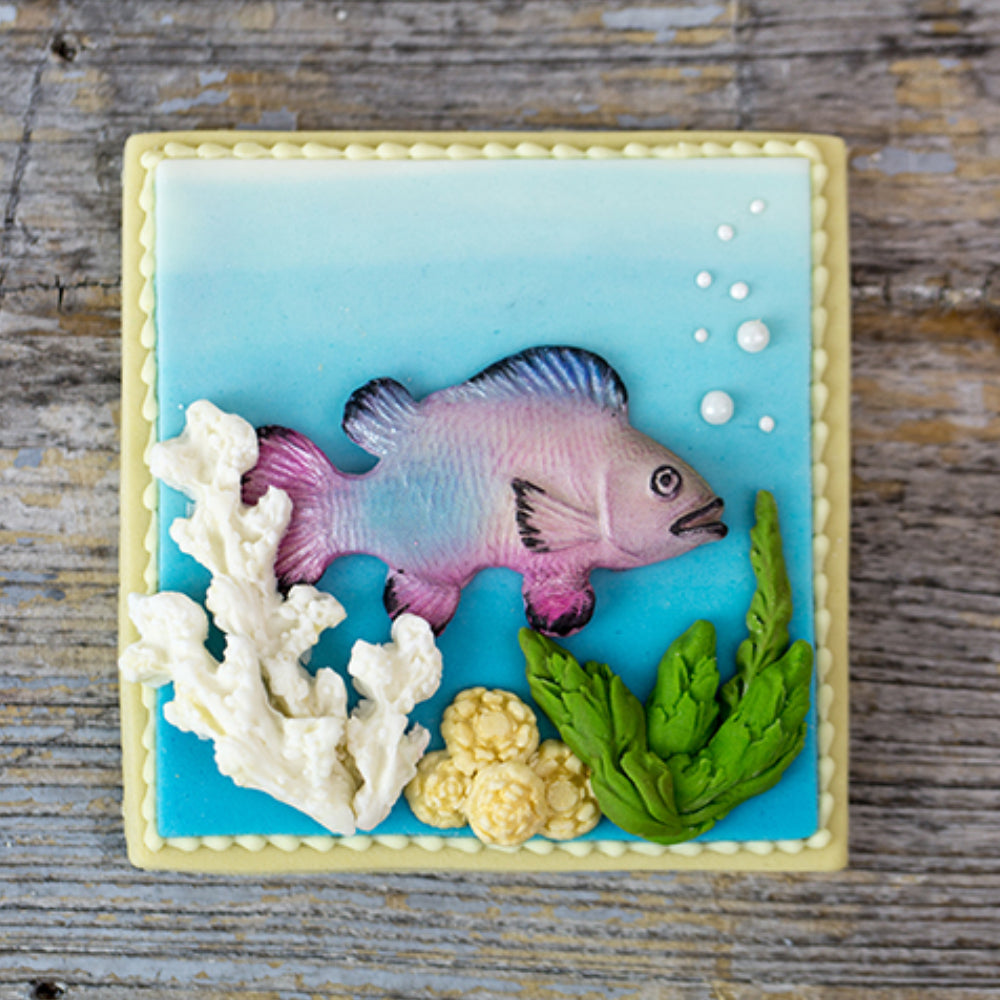 Karen Davies Sugarcraft Seaside Silicone Mold