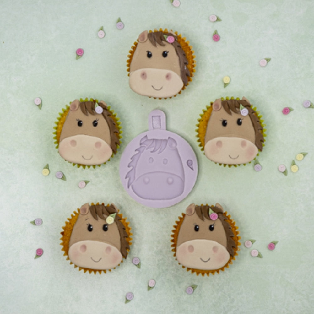 Karen Davies Sugarcraft Horse Face Silicone Mold