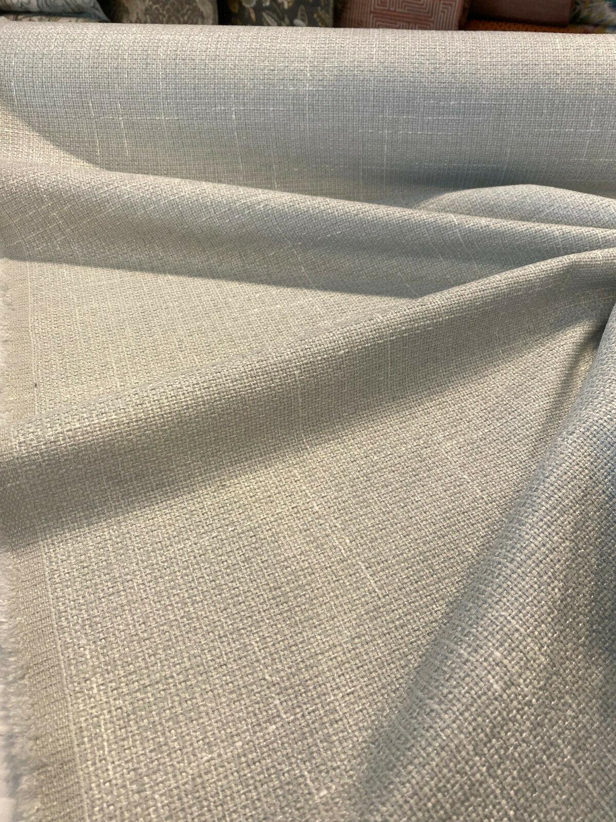 Barrow Chenille Upholstery Fabric - Sky Light Blue Tweed, 58" Width (1 Yard)