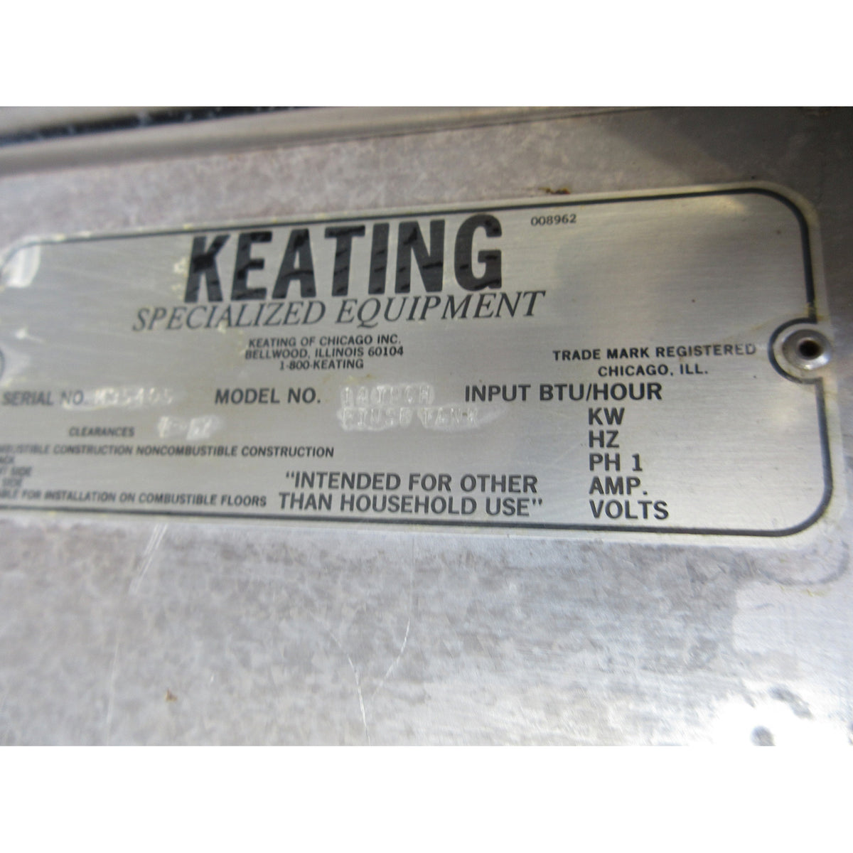 Keating Pasta Cooker & Holding Station, Used Excellent Condition