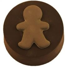 Gingerbread Boy Sandwich Cookie Chocolate Mold