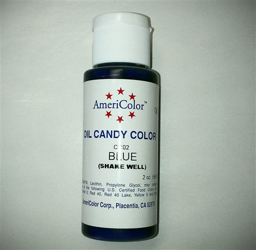 নীল তেলের ক্যান্ডি রঙ - AmeriColor CC02 - 2 আউন্স