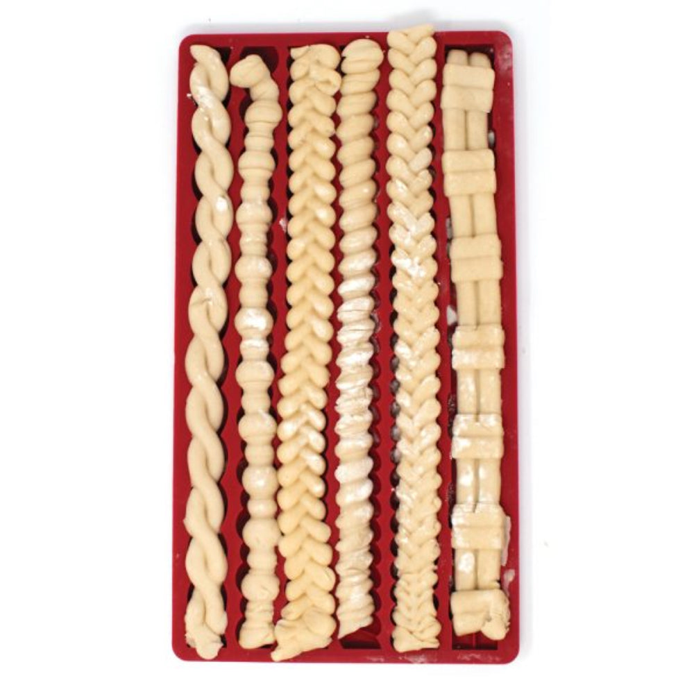 Norpro Silicone Pie Edge Mold with Scraper
