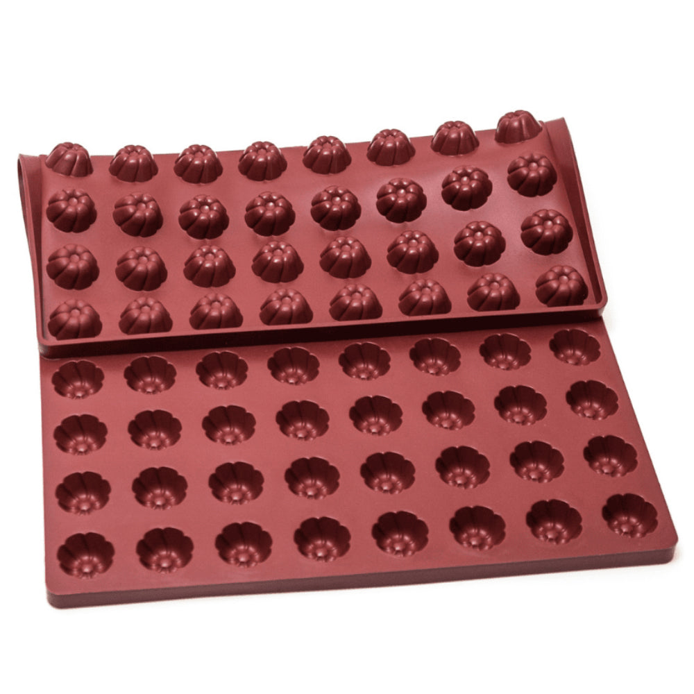 Mae Innovation Mini Kugelhopf Silicone Mold, 96 Cavities