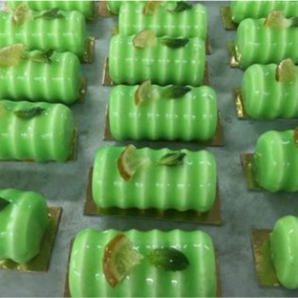 Mae Innovation Silicone Lantern Log Mold, 40 Cavities