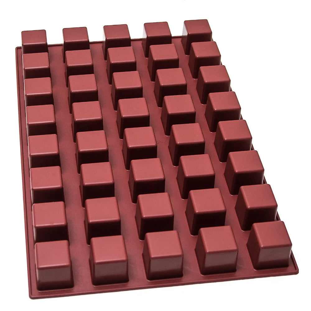 Mae Innovation Silicone Cube Mold, 40 Cavities