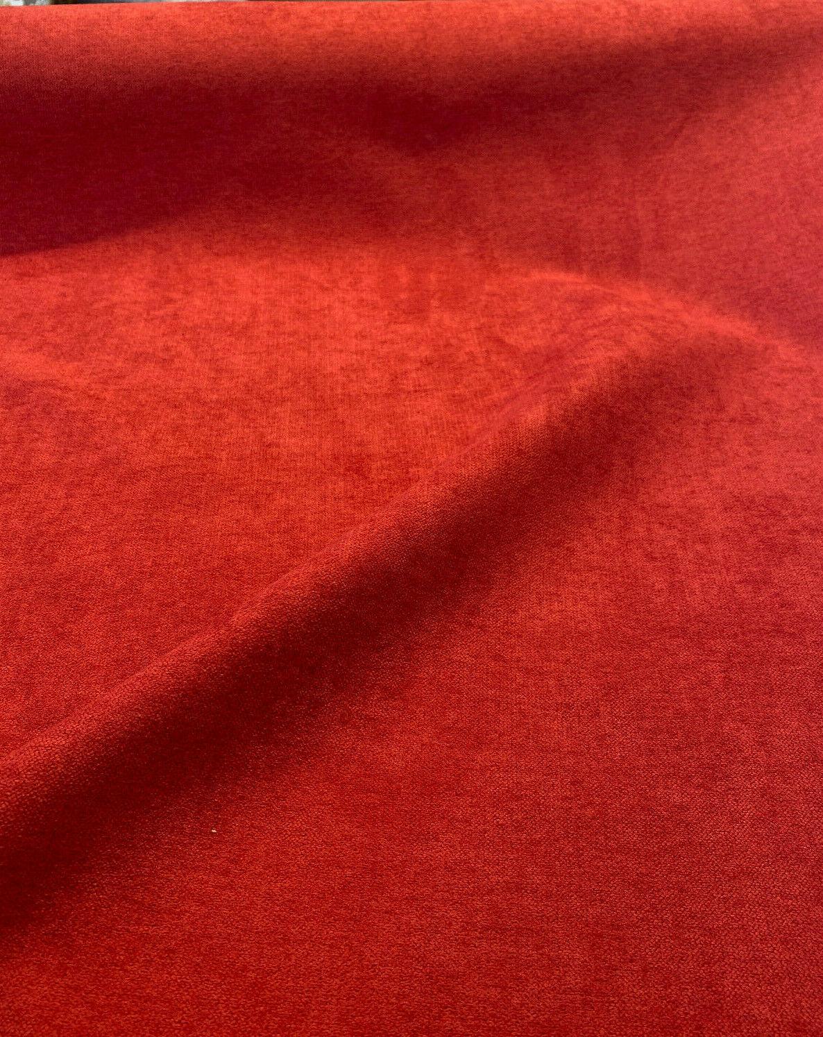 Fabricut Sensation Performance Upholstery Fabric - Red, 54" Width (1 Yard)