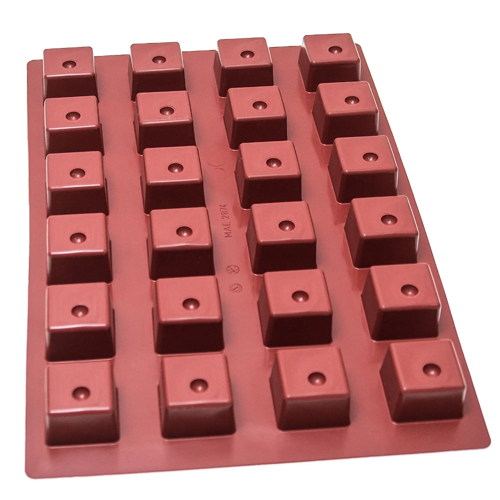Mae Innovation Silicone Cube Mold, 24 Cavities