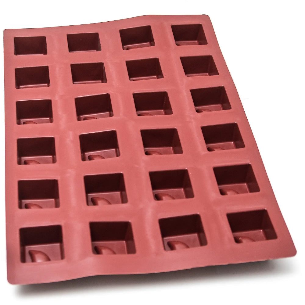 Mae Innovation Silicone Cube Mold, 24 Cavities