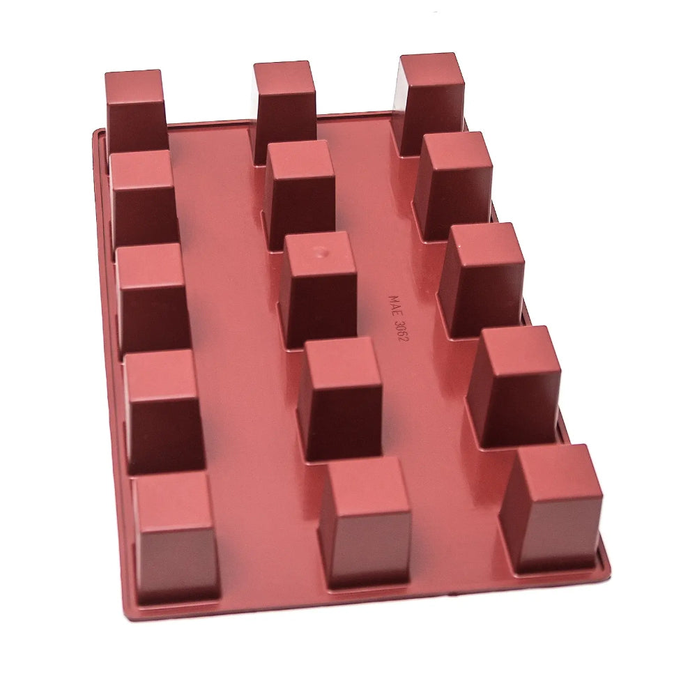 Mae Innovation Silicone Cube Mold, 15 Cavities