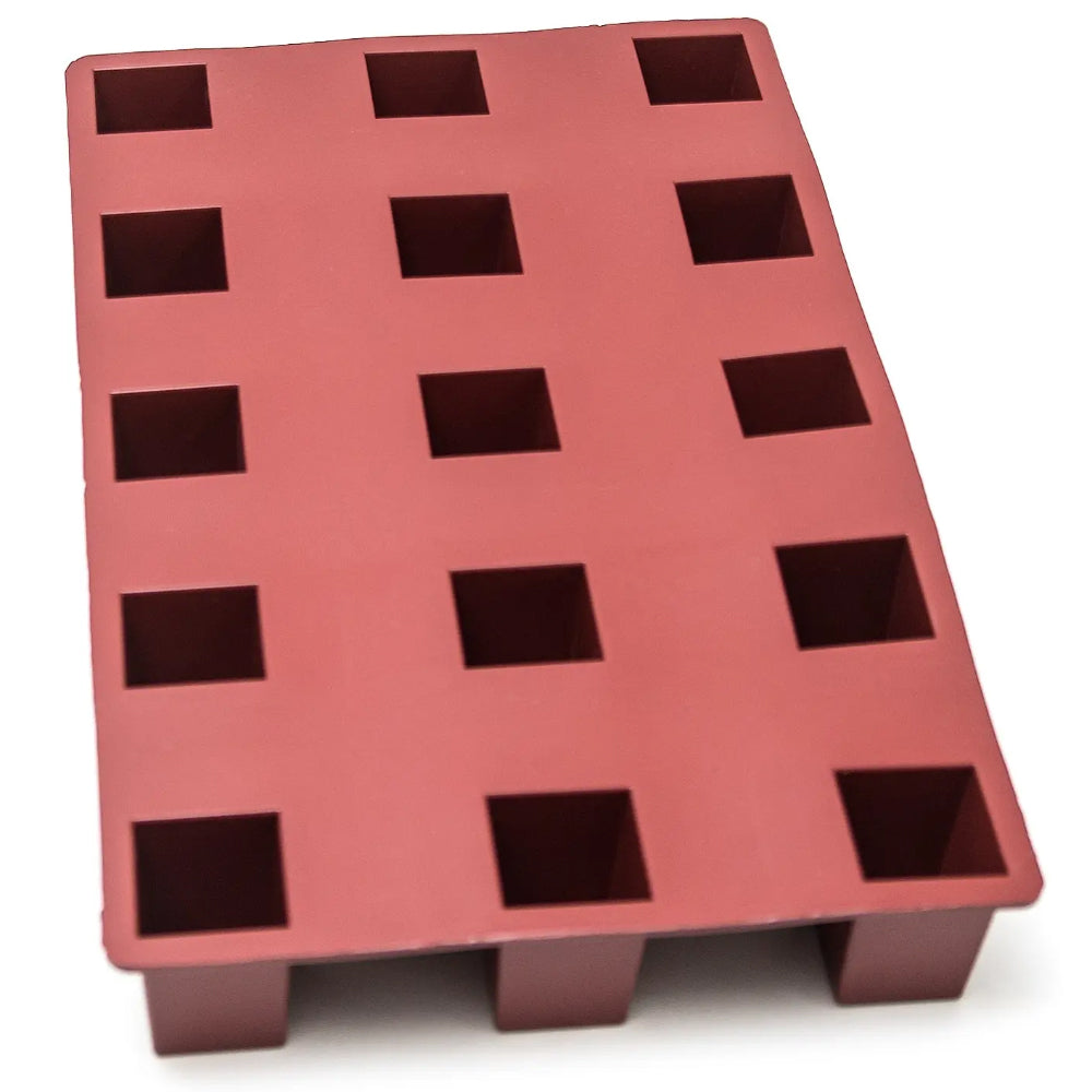 Mae Innovation Silicone Cube Mold, 15 Cavities
