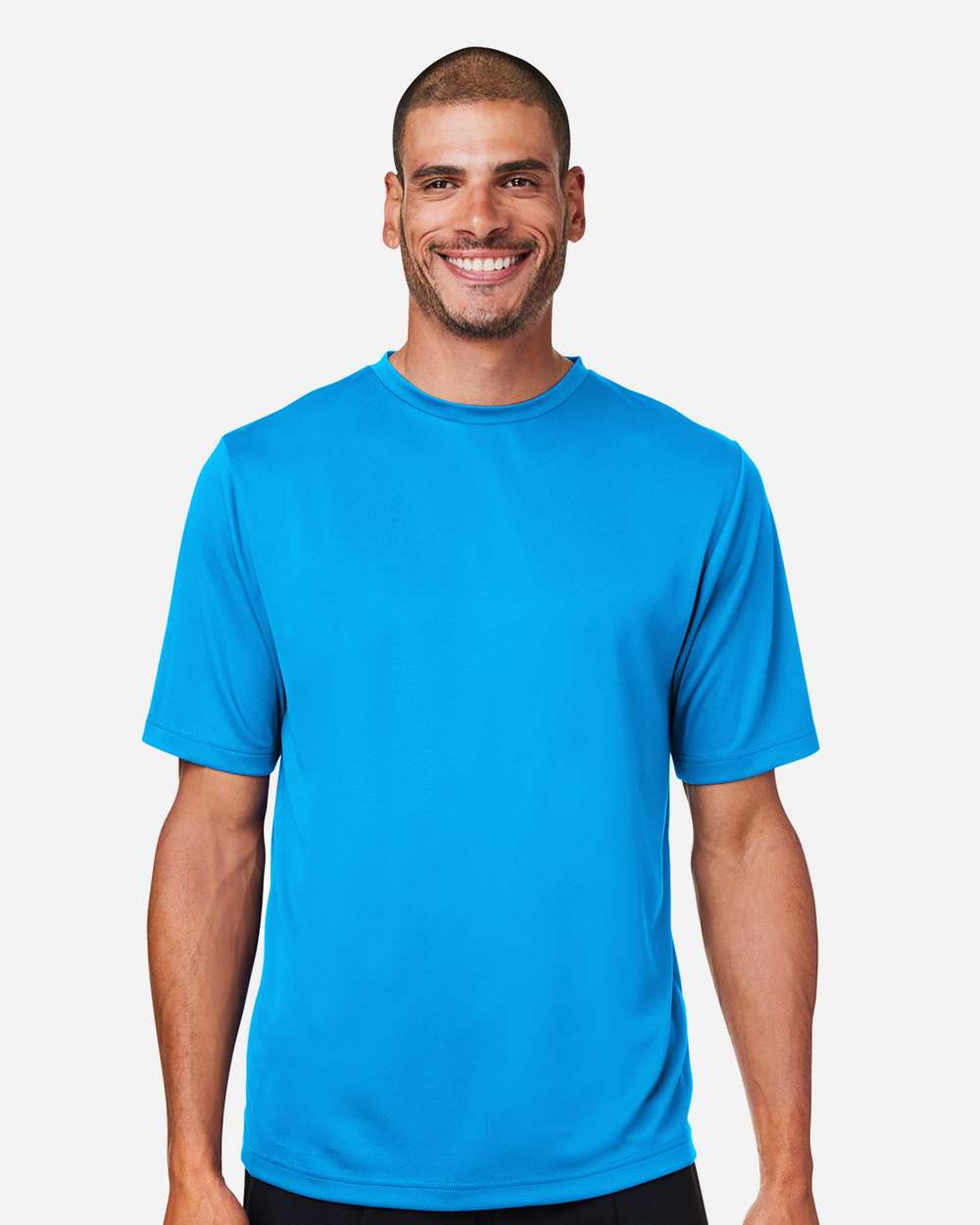 Team 365® Mens Zone Performance Mesh T Shirt Moisture Wicking UPF Protection