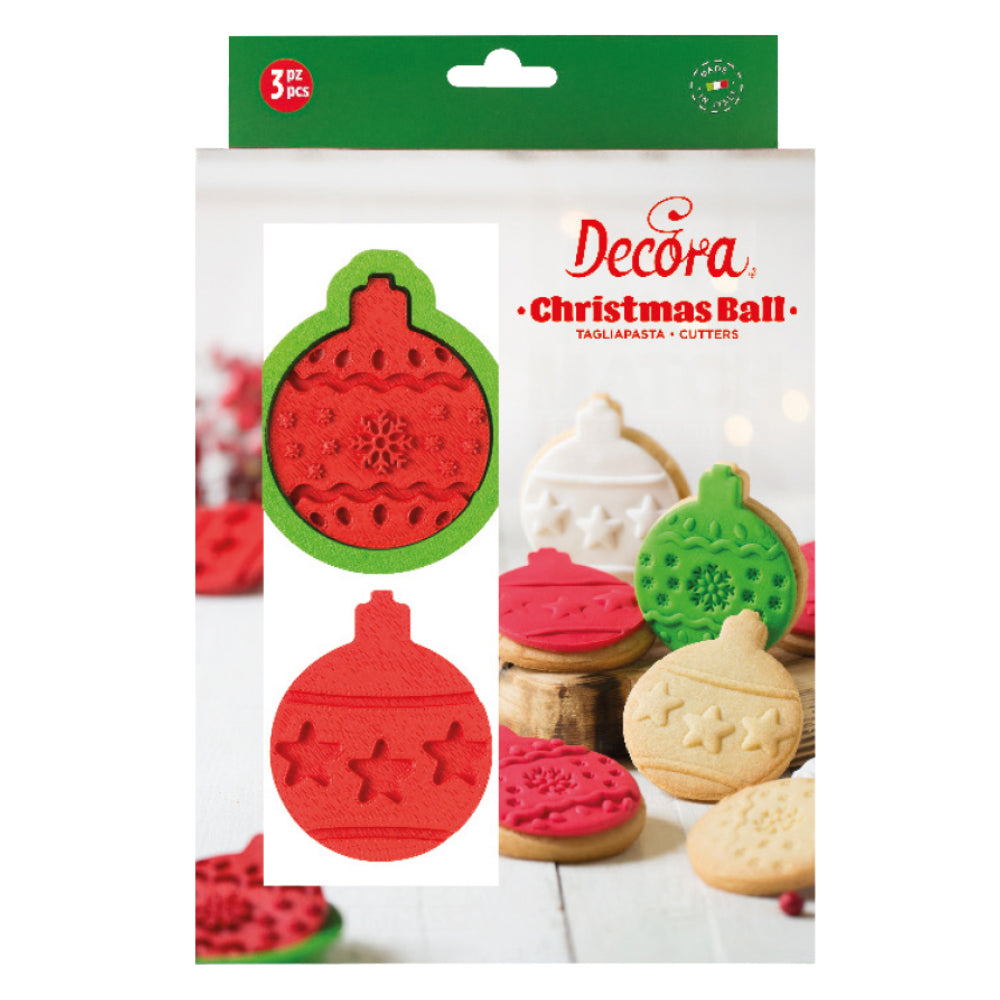 Decora Christmas Ornament Cookie Cutter and Embossers