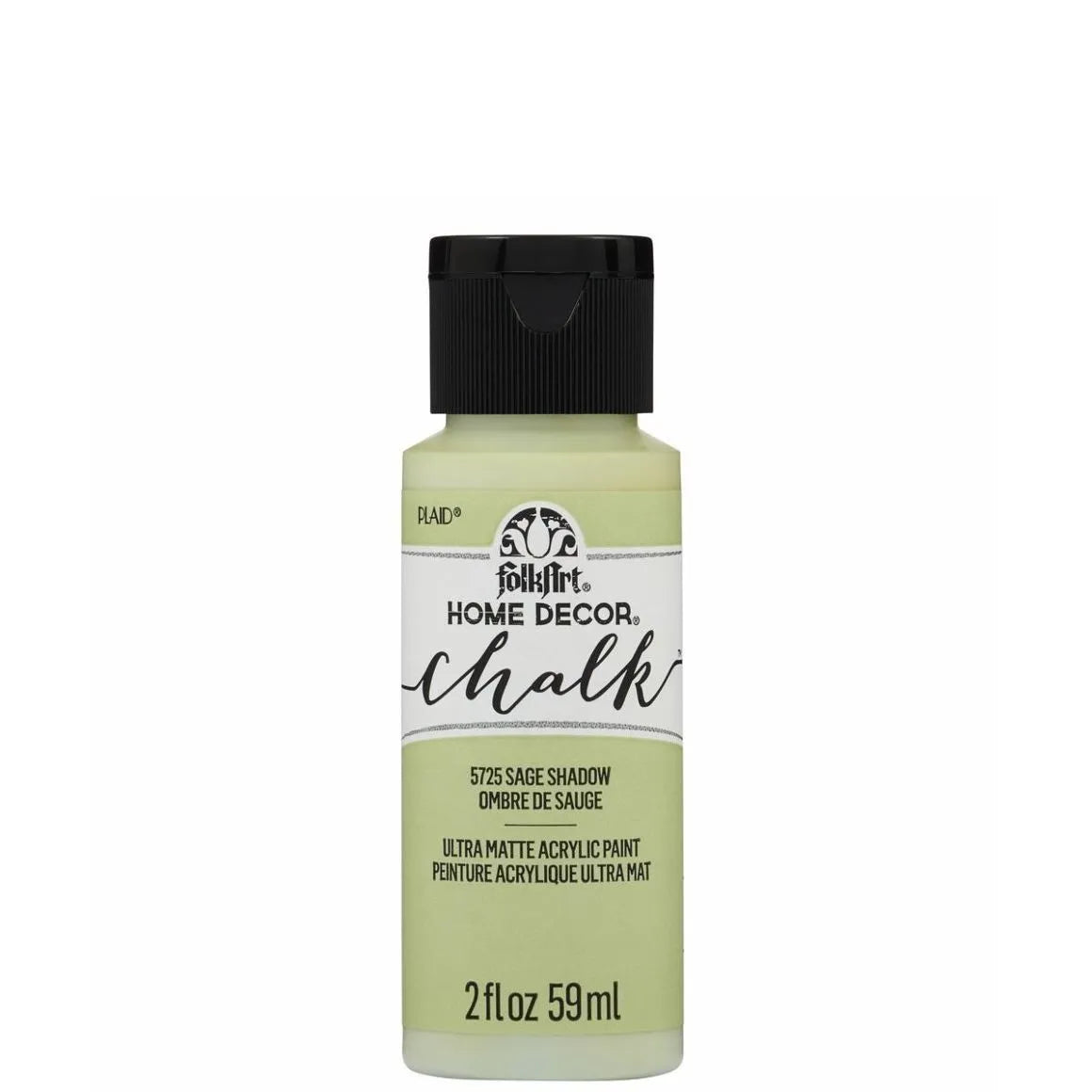FolkArt Chalk Acrylic Paint - Sage Shadow (2 oz Bottle)