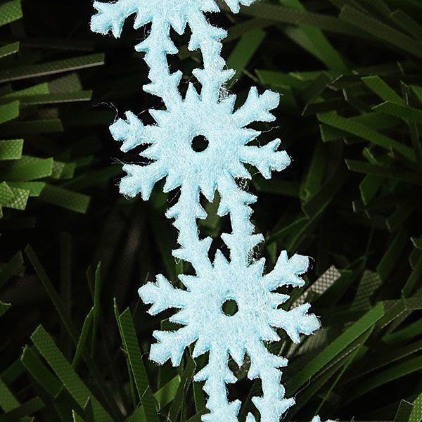 Die Cut Snowflake Ribbon 5/8 '' X 10 yd - Sky Blue Color 1 / ROLL