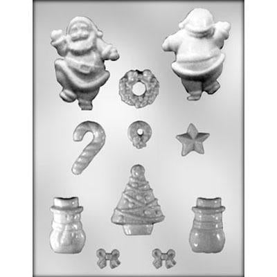 Christmas Gingerbread Accessories Chocolate Mold