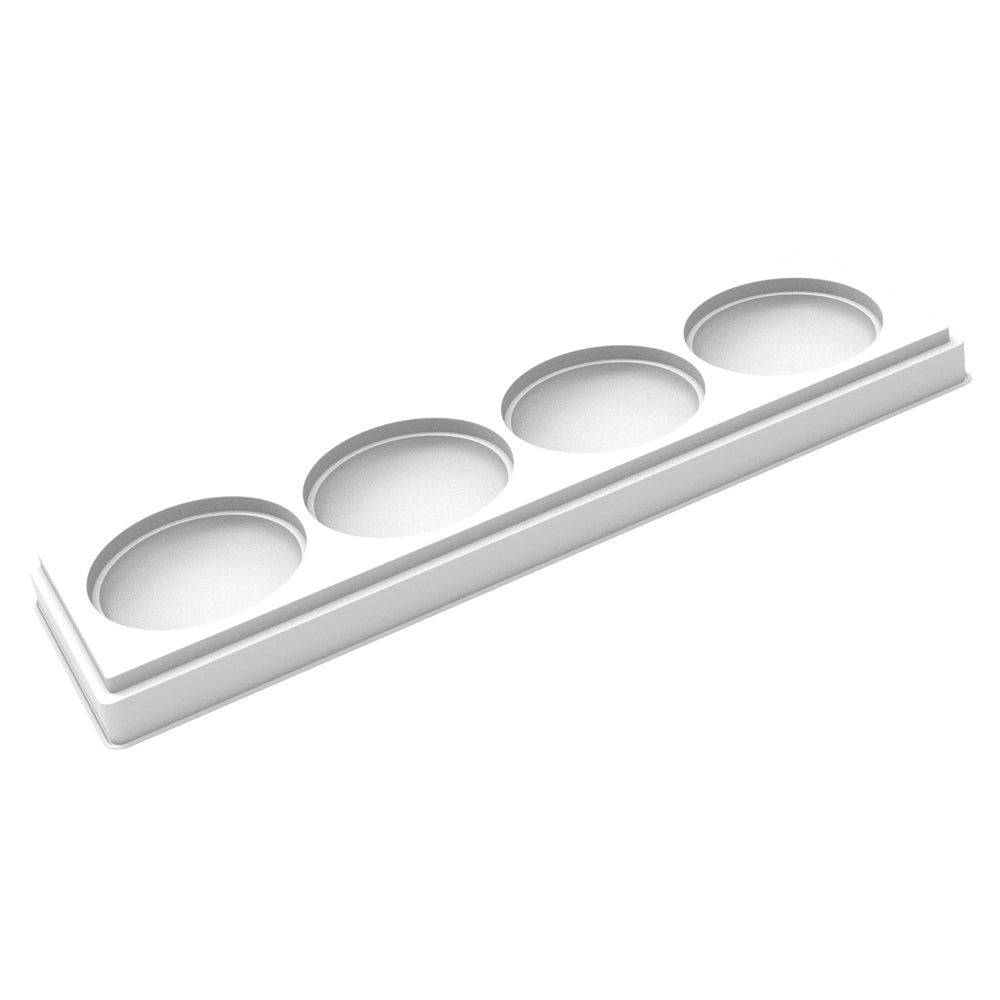 Silikomart MUL3D PEBBLE 120 Silicone Mold, 4 Cavities